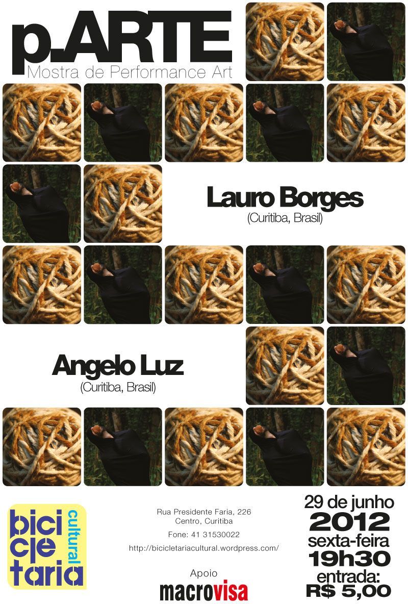 Poster of 2nd p.ARTE edition, june 2012.