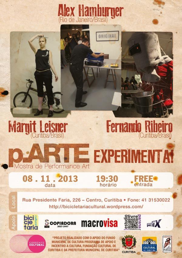 Cartaz da 15ª edição da p.ARTE | Novembro 2013